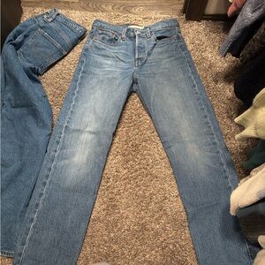 Levi's Blue Straight Leg Women's Jeans